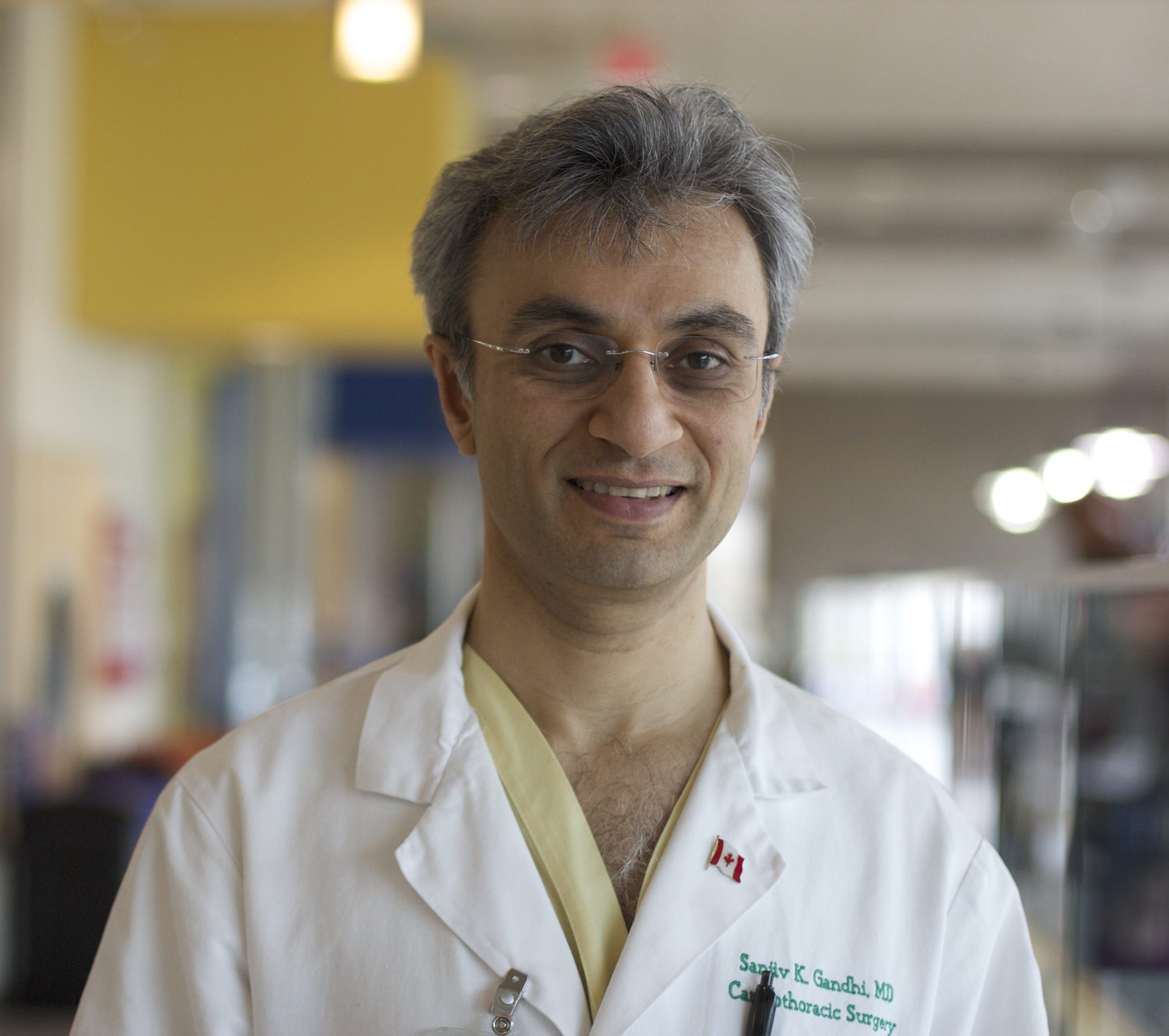 Dr. Sanjiv Gandhi is a Cardiac Surgeon at the BC Children's Hospital
